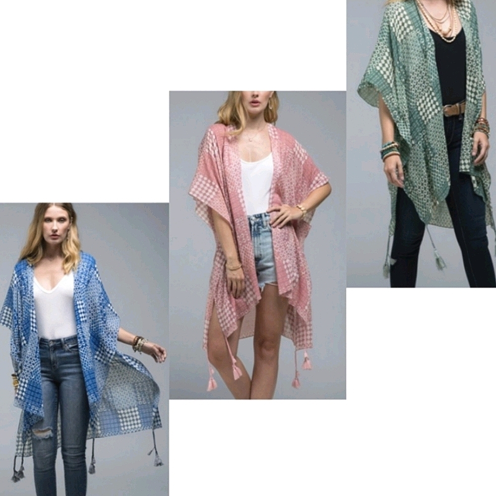 Take 50% off! Woven kimono